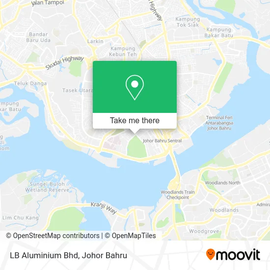 LB Aluminium Bhd map