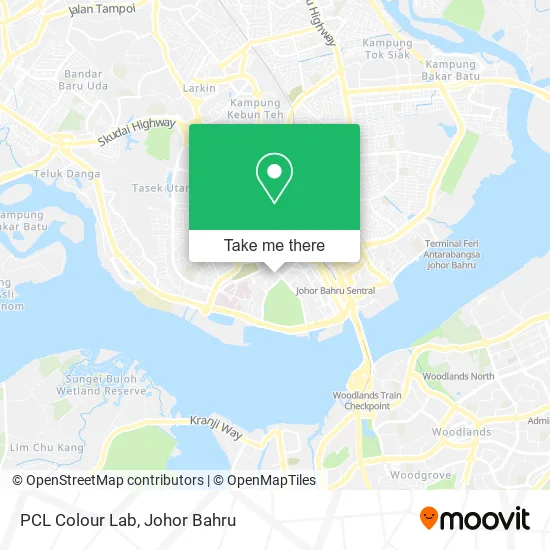 PCL Colour Lab map