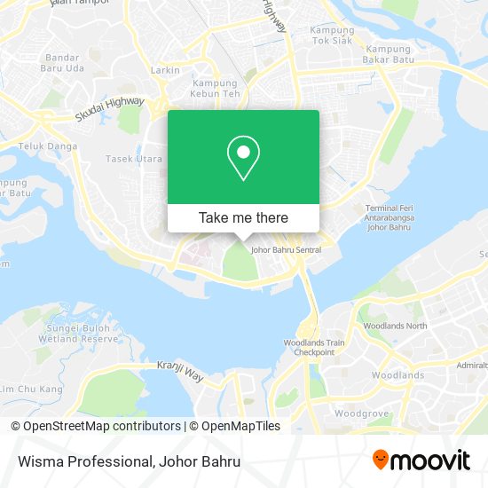 Wisma Professional map