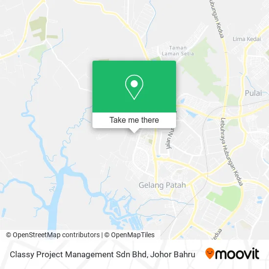 Classy Project Management Sdn Bhd map