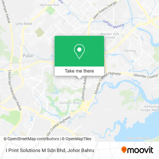 I Print Solutions M Sdn Bhd map