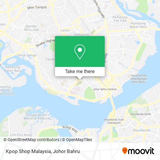 Kpop Shop Malaysia map