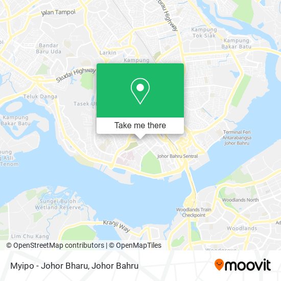 Myipo - Johor Bharu map