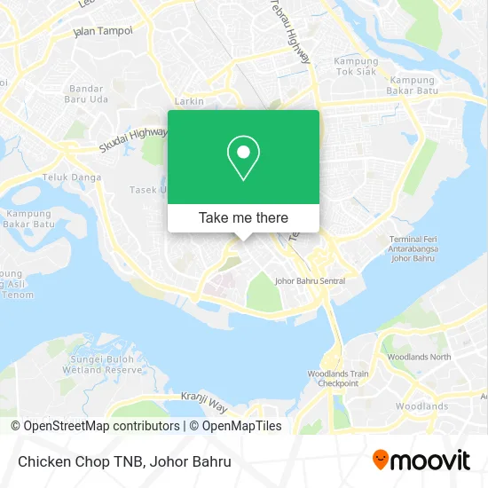 Chicken Chop TNB map