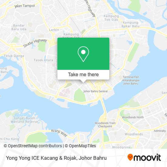 Yong Yong ICE Kacang & Rojak map