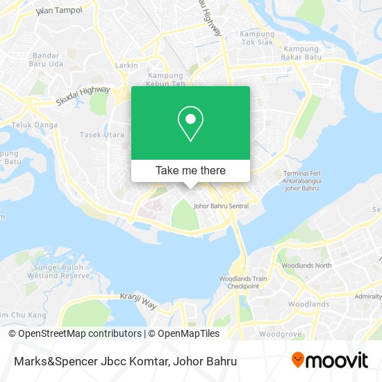 Marks&Spencer Jbcc Komtar map