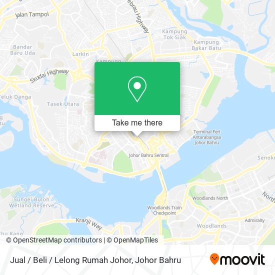 Jual / Beli / Lelong Rumah Johor map