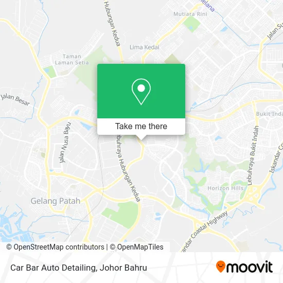 Car Bar Auto Detailing map