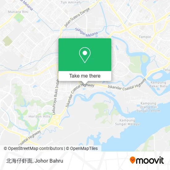 北海仔虾面 map