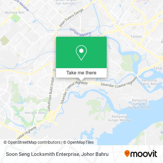 Soon Seng Locksmith Enterprise map