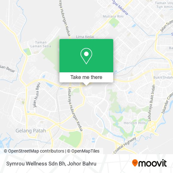 Symrou Wellness Sdn Bh map