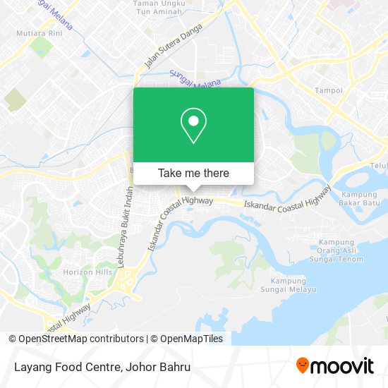 Layang Food Centre map