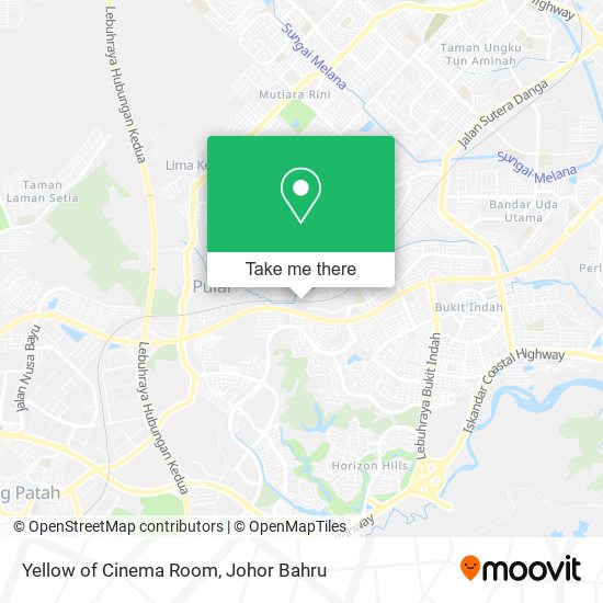 Yellow of Cinema Room map