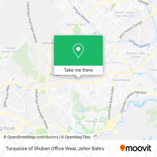 Turquoise of Shuben Office Wear map
