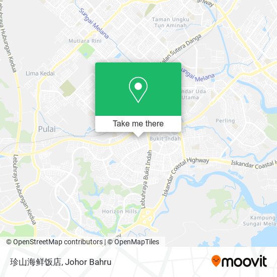 珍山海鲜饭店 map