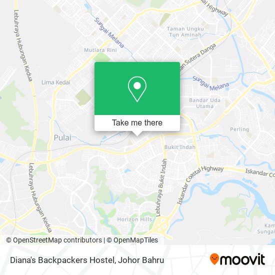 Diana's Backpackers Hostel map