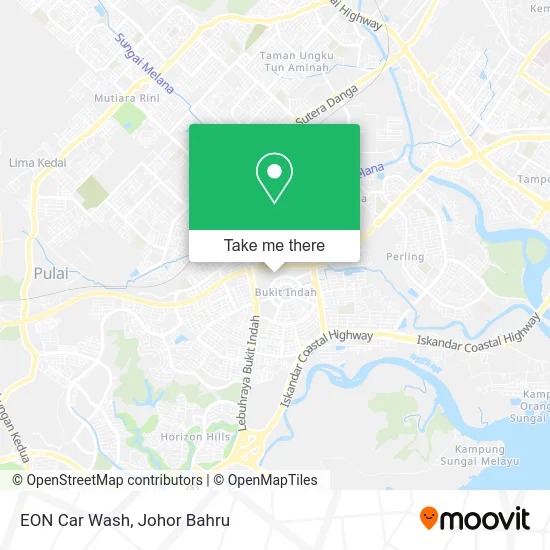 EON Car Wash map