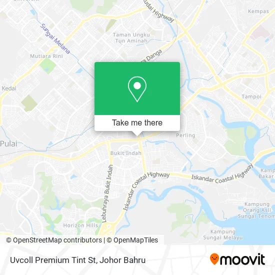 Uvcoll Premium Tint St map