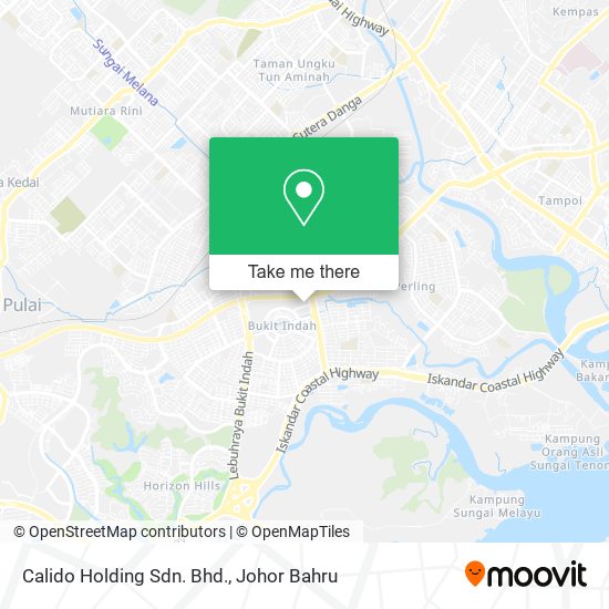 Calido Holding Sdn. Bhd. map