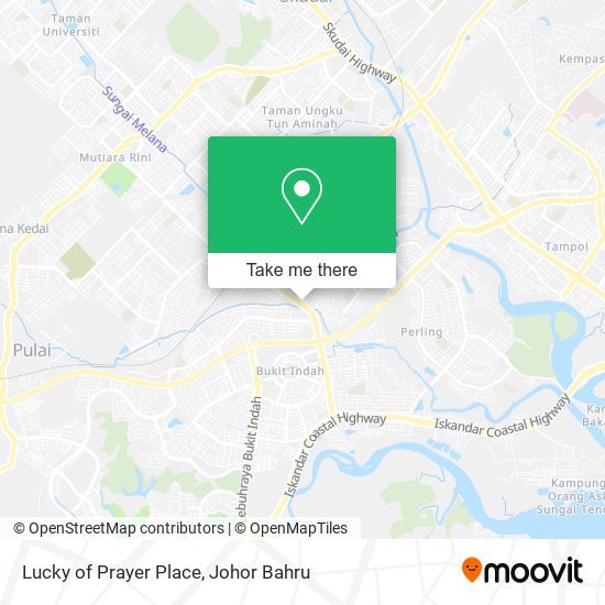 Lucky of Prayer Place map