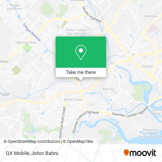 QX Mobile map