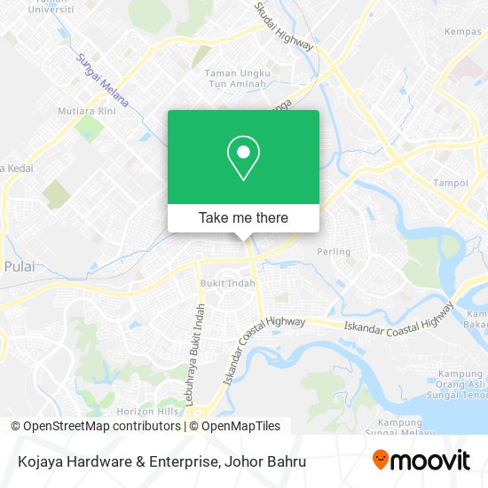 Kojaya Hardware & Enterprise map