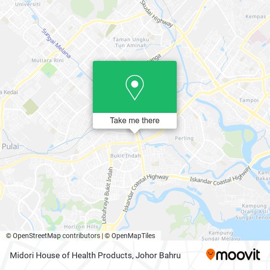 Midori House of Health Products map