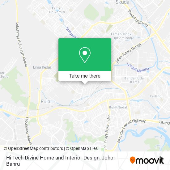 Hi Tech Divine Home and Interior Design map