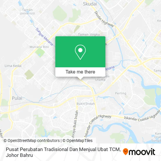 Pusat Perubatan Tradisional Dan Menjual Ubat TCM map