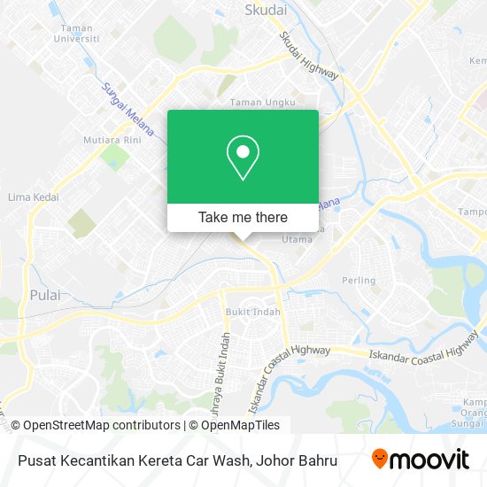 Pusat Kecantikan Kereta Car Wash map