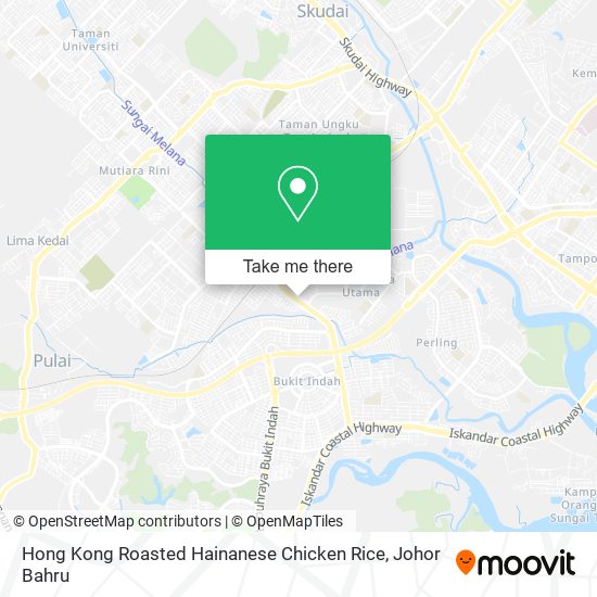 Hong Kong Roasted Hainanese Chicken Rice map