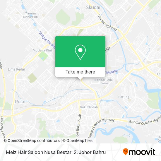 Meiz Hair Saloon Nusa Bestari 2 map