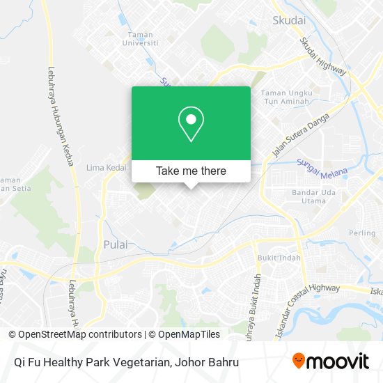 Qi Fu Healthy Park Vegetarian map