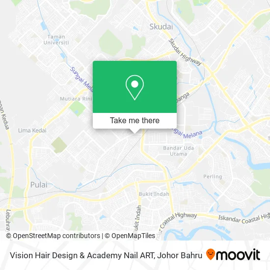 Vision Hair Design & Academy Nail ART map