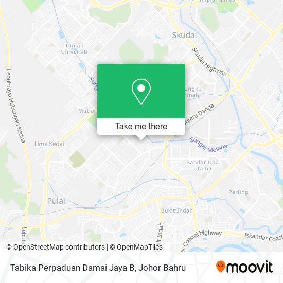 Tabika Perpaduan Damai Jaya B map