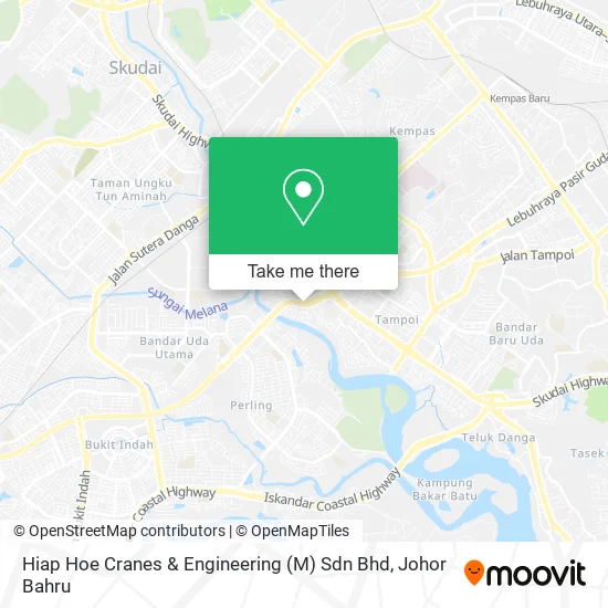 Hiap Hoe Cranes & Engineering (M) Sdn Bhd map