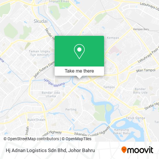 Hj Adnan Logistics Sdn Bhd map