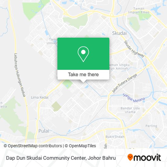 Dap Dun Skudai Community Center map