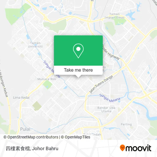 四樓素食檔 map
