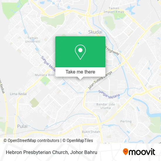 Hebron Presbyterian Church map