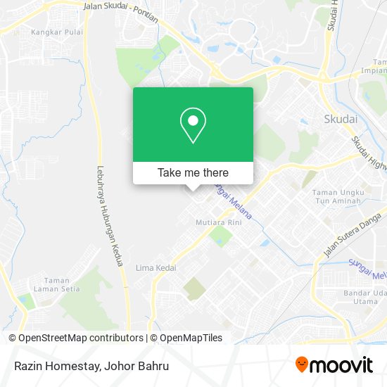 Razin Homestay map