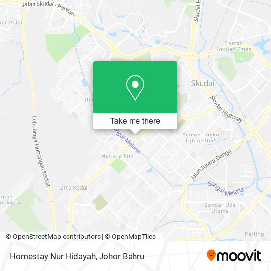 Homestay Nur Hidayah map