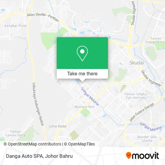 Danga Auto SPA map