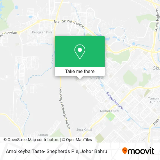 Amoikeyba Taste- Shepherds Pie map