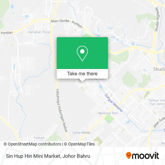 Sin Hup Hin Mini Market map