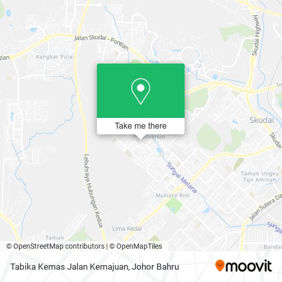 Tabika Kemas Jalan Kemajuan map