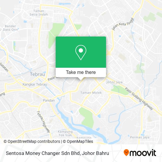 Sentosa Money Changer Sdn Bhd map