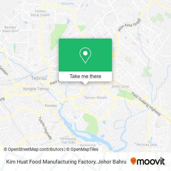 Kim Huat Food Manufacturing Factory map