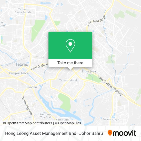 Hong Leong Asset Management Bhd. map