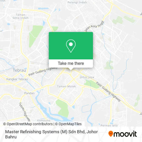 Master Refinishing Systems (M) Sdn Bhd map